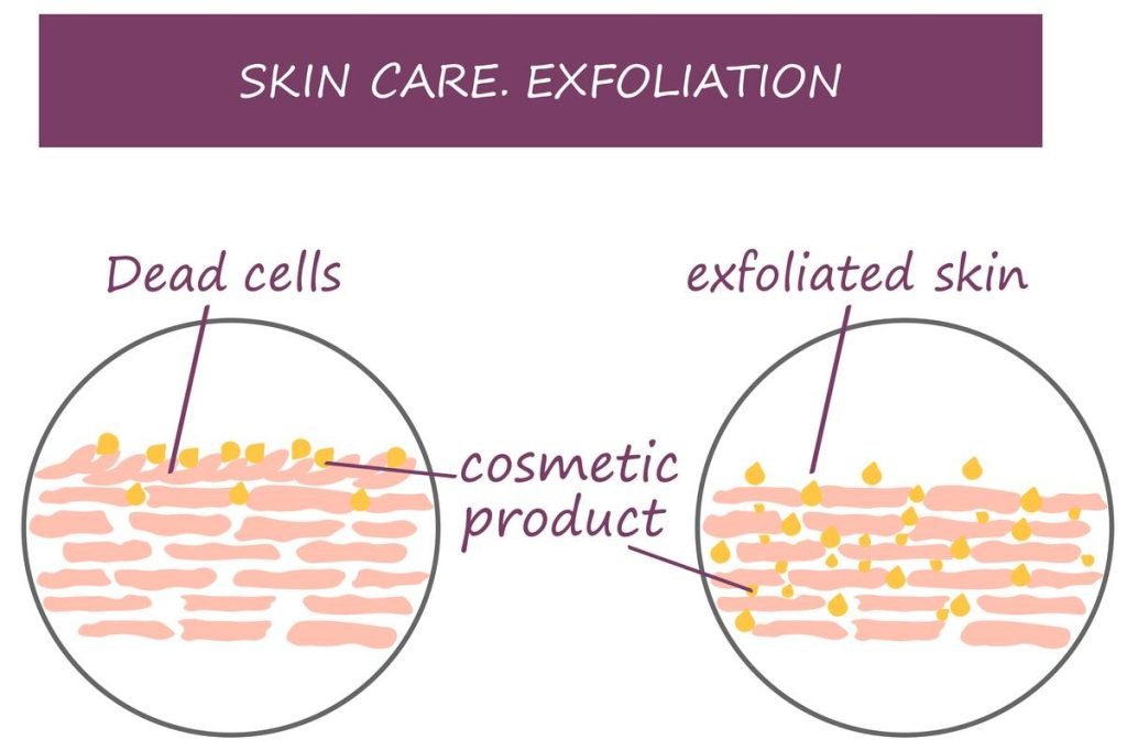 skin care exfoliation